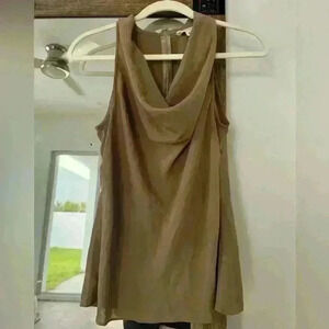 Banana Republic Cowlneck Sleeveless Tank Top Work Office Business professional